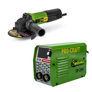 Зварювальний апарат Procraft SP295 NEW + Кутова шліфмашина Procraft PW1100ES 4897097 фото