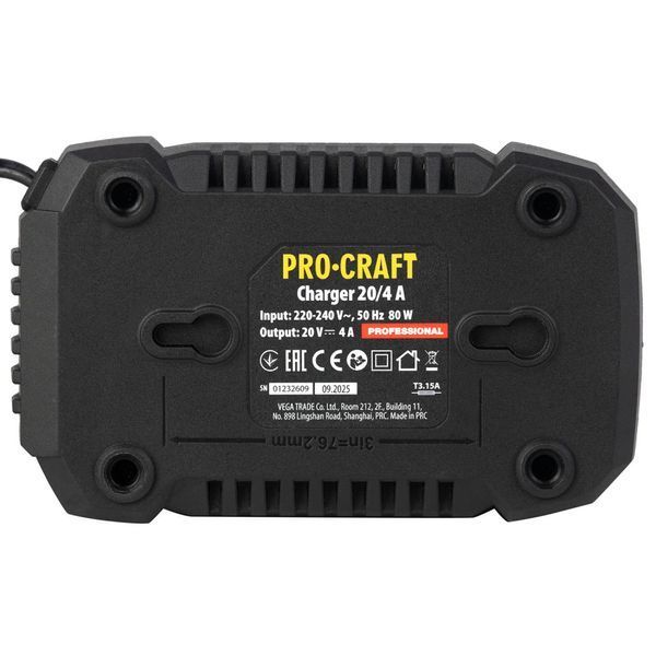 Аккумуляторный гайковерт Procraft PWA90 (1 АКБ 20/8 UNIVERSAL и зар. устр.) Кейс 5761140 фото