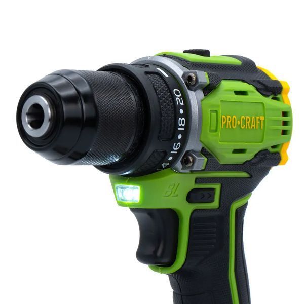 Шуруповерт Procraft PA18Pro (1 АКБ 2.0Аг) безщеточный 7845468 фото