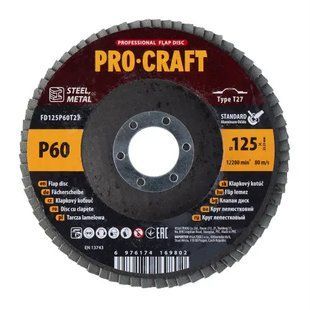 Диск пелюстковий Procraft FD125P60T27 UNIVERSAL 9339991 фото