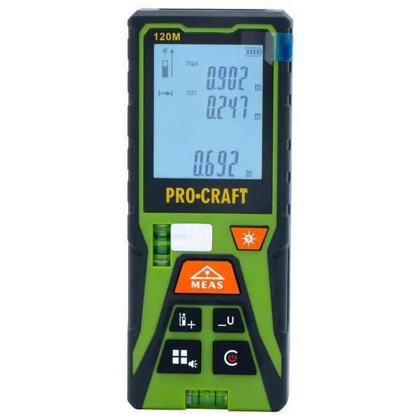 Лазерный дальномер Procraft PLDM120 (120м) 8122943 фото