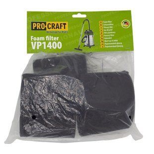 Фільтр поролоновий Procraft VP1400 2644104 фото