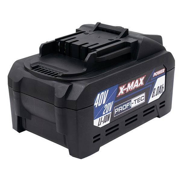 Батарея PROFI-TEC PT4080XM X-MAX 40/20 В, 8.0 Аг для зварювального апарату PCWM16040 8969374 фото