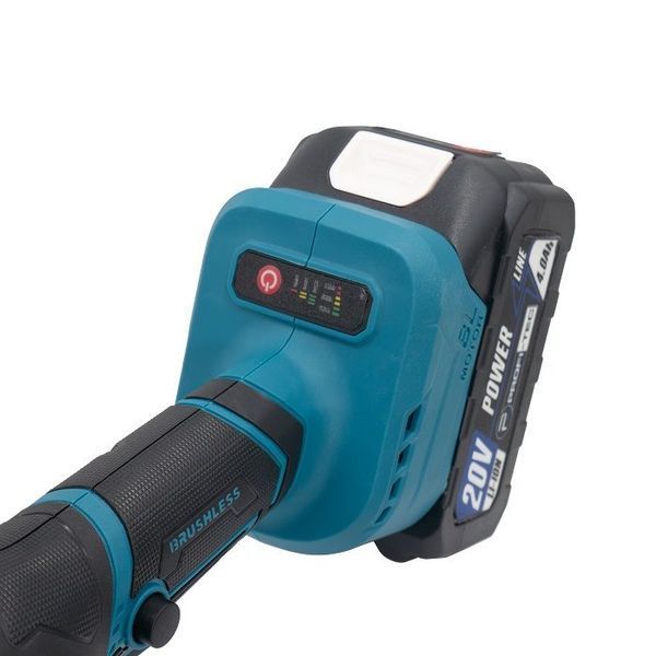 Аккумуляторная угловая шлифмашина PROFI-TEC PGA202 POWERLine (2&times;PT2040MP (4.0 Ач), зарядное устройство) 1832532 фото