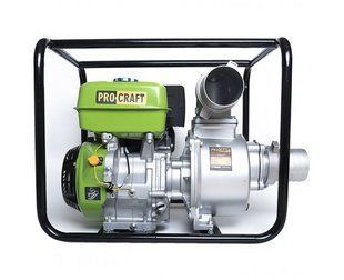 Мотопомпа бензинова Procraft WP100 (висока продуктивність, низька витрата палива) 1649745 фото