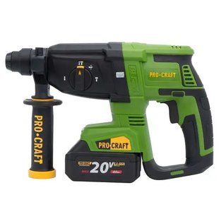 Акумуляторний перфоратор Procraft PHA40 (2 АКБ 20/4 та зар. прист.) BMC КЕЙС 4664645 фото