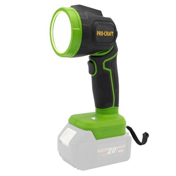 Комплект Procraft LL18 + LL20 &mdash; 2 LED-фонаря 20 В, 300 + 500 Лм, USB Type-A/Type-C, без АКБ 7261075 фото
