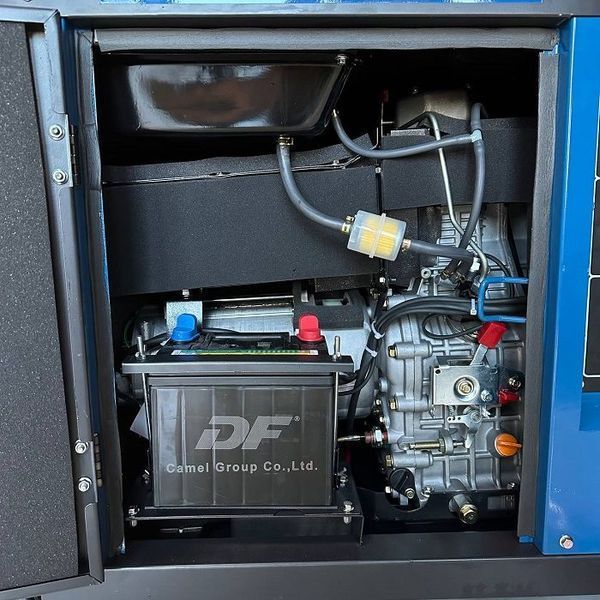 Генератор дизельный PROFI-TEC DGS12 220 В, 12.0 кВА / 9.6 кВт, электростартер, медная обмотка 1398046 фото