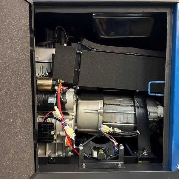 Генератор дизельный PROFI-TEC DGS12 220 В, 12.0 кВА / 9.6 кВт, электростартер, медная обмотка 1398046 фото