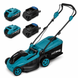 Аккумуляторная газонокосилка PROFI-TEC EcoCut 43 Lite (2&times;PT2040EP (4.0 Ач), 2&times;зарядное устройство) 5634463 фото 1