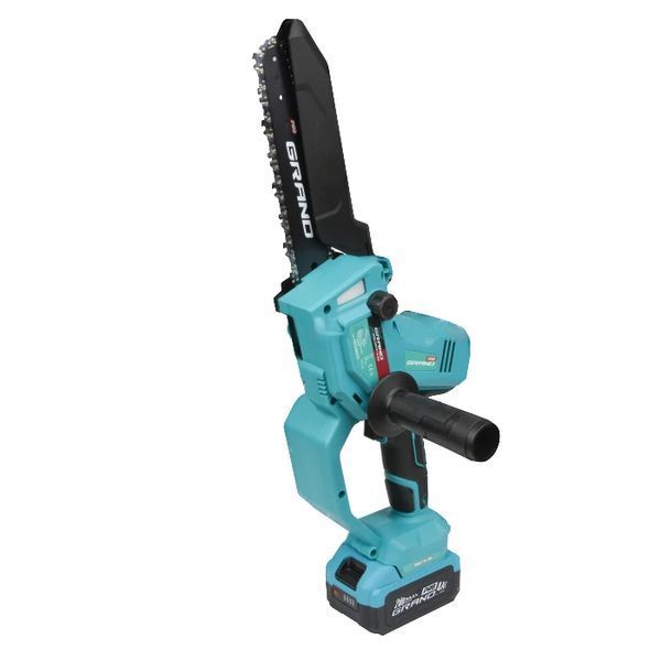Акумуляторна ланцюгова пила Grand АПЦ-20V/8-4 INDUSTRIAL (20 cм, 2л, 2 АКБ 20В/4 А&middot;год) 4449414 фото