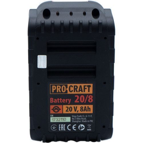 Набор Procraft HB-4 (2&times;АКБ 20В/8Ач, Charger20/2) UNIVERSAL 5657880 фото