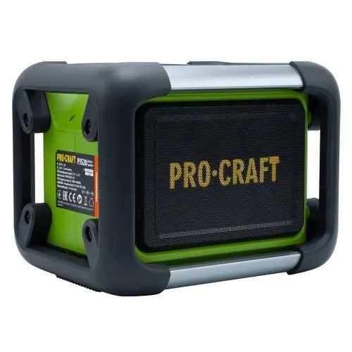 Акумуляторний радіоприймач Procraft PJS20 (під батарею М-тип, без АКБ) працює від 220В / 20 В 2492146 фото