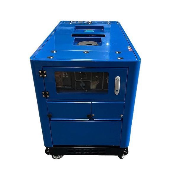 Генератор дизельний PROFI-TEC PE-12000SSDE (13,5 кВа / 11.0 кВт, 220 В, двоциліндровий) електростартер, мідна обмотка 0082566 фото