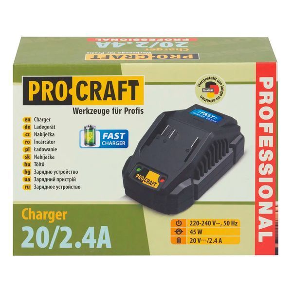 Зарядное устройство Procraft Charger20/2.4A 8745967 фото