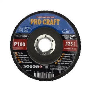 Диск пелюстковий Procraft FZ125P100T29 UNIVERSAL 7222546 фото