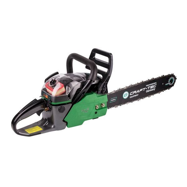 Бензопила Craft-Tec CT-5000 ECO прозора кришка (2 шини 45 см, 2 ланцюги) 6801910 фото