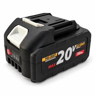 Акумуляторна батарея Procraft 20/3 MAX &mdash; 20 В, 3 А&middot;год, високотокова, штекер для зарядки 8892379 фото