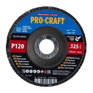 Диск пелюстковий Procraft FZ125P120T29 UNIVERSAL 8404457 фото