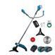 Аккумуляторная коса PROFI-TEC PGT4540 POWERLine (2&times;PT2040VX (4.0 Ач), зарядное устройство) 3828012 фото 1