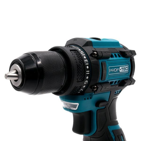Аккумуляторный шуруповерт PROFI-TEC PCD35168BL (2&times;PT1620 (2.0 Ач), зарядное устройство) 5714390 фото