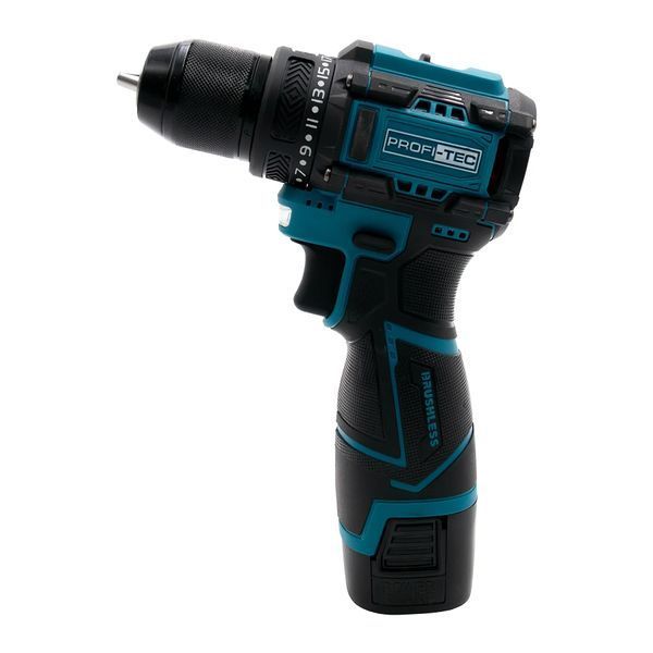 Аккумуляторный шуруповерт PROFI-TEC PCD35168BL (2&times;PT1620 (2.0 Ач), зарядное устройство) 5714390 фото