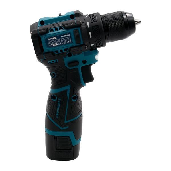 Аккумуляторный шуруповерт PROFI-TEC PCD35168BL (2&times;PT1620 (2.0 Ач), зарядное устройство) 5714390 фото