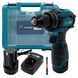 Аккумуляторный шуруповерт PROFI-TEC PCD35168BL (2&times;PT1620 (2.0 Ач), зарядное устройство) 5714390 фото 1