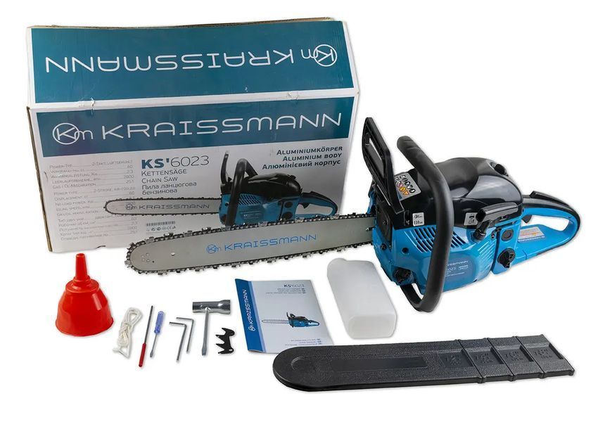 Бензопила KRAISSMANN KS'6023 (шина 45 см, 60 куб.см) 1699439 фото