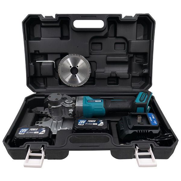 Аккумуляторный резак для арматуры PROFI-TEC PSC1120 (2 х PT2040MP (4.0Ач), зарядное устройство, кейс) 9741874 фото
