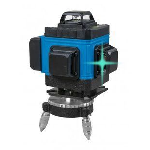 4D линейный лазерный уровень KRAISSMANN 16 4D-LLA 30 RB (бирюзовый луч, дист. управление, кейс) 1805604 фото
