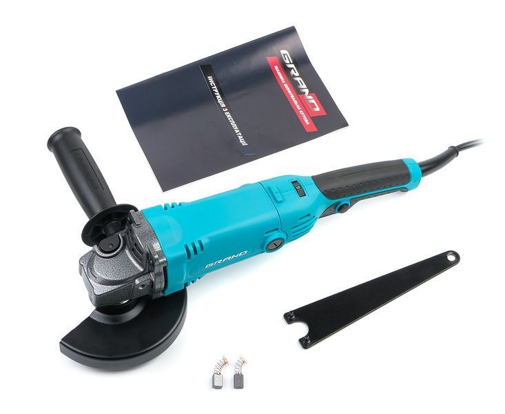 Углошлифовальная машина Grand МШУ-125-1550SE PRO (регулятор + поддержка оборотов; плавный пуск) 1062255 фото