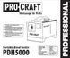 Портативный дизельный обогреватель PROCRAFT PDH5000 - 5.0 кВт, 12/24/220 В, пульт управления 1872325 фото 2