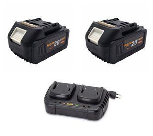 Набір Procraft HB-3 (2&times;АКБ 20В/4Аг, Charger20/2) UNIVERSAL 8926874 фото