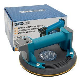Акумуляторна вакуумна присоска PROFI-TEC HoldPro 150 (3.7 В / 1.5 Аг, зарядний пристрій) 4974169 фото