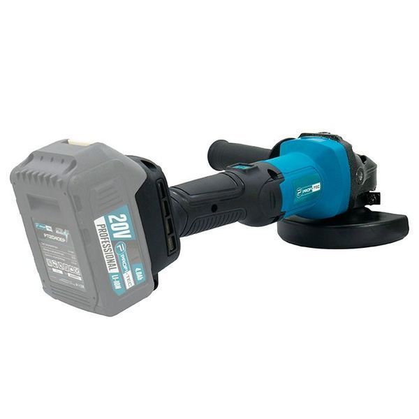 Аккумуляторная угловая шлифмашина PROFI-TEC DGA201BL POWERLine (1&times;PT2040EP (4.0Ач), зарядное устройство) 3157508 фото