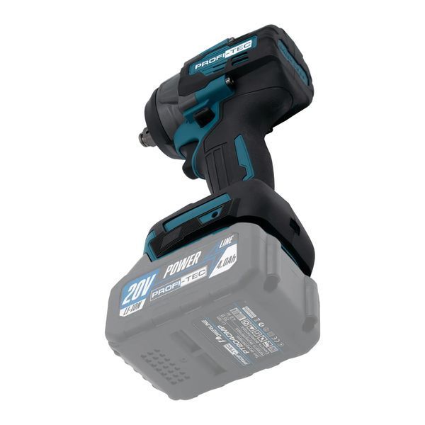 Аккумуляторный гайковерт PROFI-TEC PTW502 POWERLine (2&times;PT2040MP (4.0 Ач), зарядное устройство) 1078993 фото