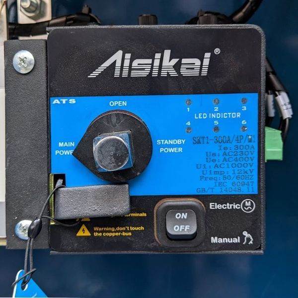 Генератор дизельний PROFI-TEC WDSG125-3 Power MAX (125кВА/100кВт, промисловий двигун WEICHAI) до 15 годин безперервної роботи 8569156 фото