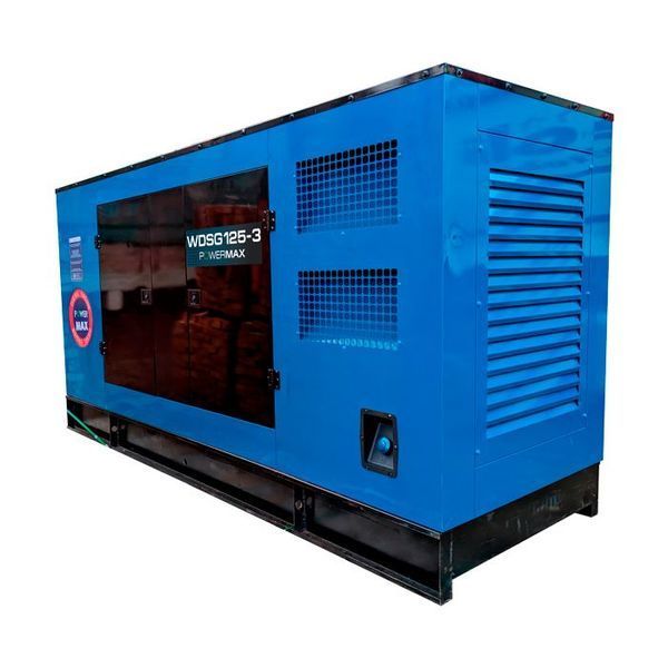 Генератор дизельний PROFI-TEC WDSG125-3 Power MAX (125кВА/100кВт, промисловий двигун WEICHAI) до 15 годин безперервної роботи 8569156 фото