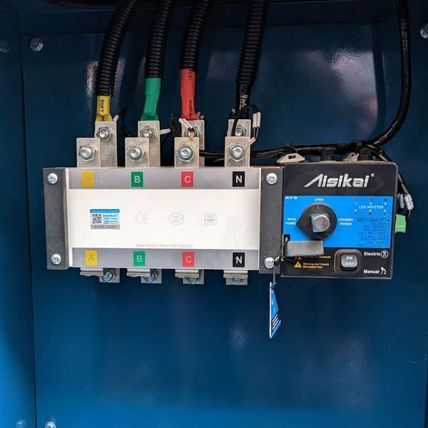 Генератор дизельний PROFI-TEC WDSG125-3 Power MAX (125кВА/100кВт, промисловий двигун WEICHAI) до 15 годин безперервної роботи 8569156 фото