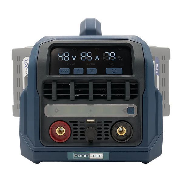 Акумуляторний зварювальний апарат PCWM12080VX Max (4&times;PT2080VXmax (8.0 Aг), зарядний пристрій 2х QBCD20/4 quick 4425501 фото
