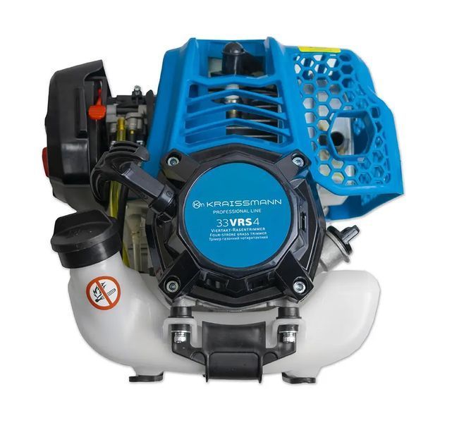 Бензокоса KRAISSMANN 33 VRS 4 PRO &mdash; 4х тактна (шпуля-напівавтомат, 3Т, штанга 28 мм) 1752952 фото
