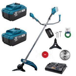 Акумуляторна коса PROFI-TEC PGT4540 POWERLine + 2 АКБ (PT2080EP) 20/8 + QBCD20/4 dual quick (4.0 A) 6492406 фото