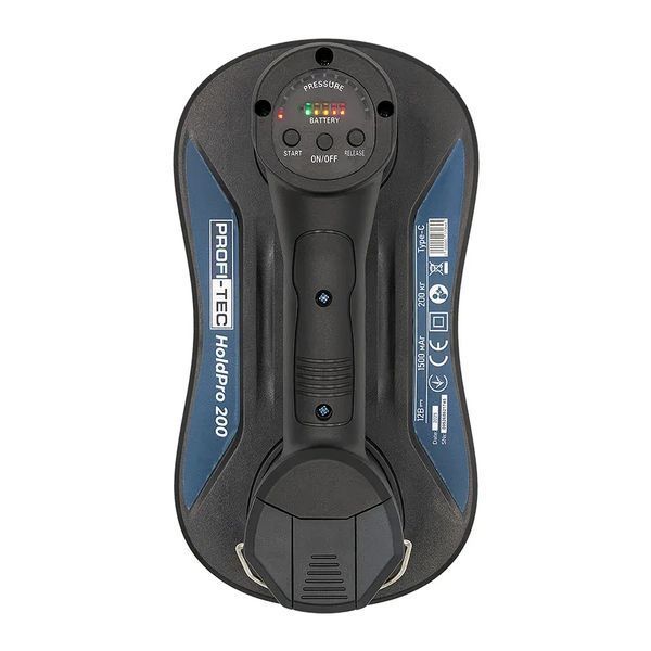 Акумуляторна вакуумна присоска PROFI-TEC HoldPro 200 (2&times;12 В / 1.5 Аг, зарядний пристрій) 4752944 фото