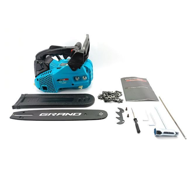 Бензиновая пила цепная Grand БП-3500 (шина 30 см, цепь суперзуб) 1734380 фото