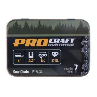 Ланцюг Procraft industrial P.1/4.37 Universal 1/4" шаг 37 зв. (для твердих порід) 5675953 фото