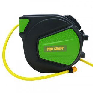 Шланг садовий на автоматичній котушці Procraft VK20 1/2" 20 м 1541714 фото