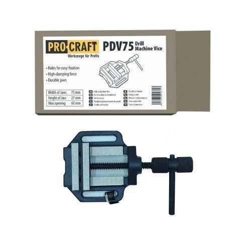 Лещата верстатні 75 мм Procraft PDV75 1797278 фото