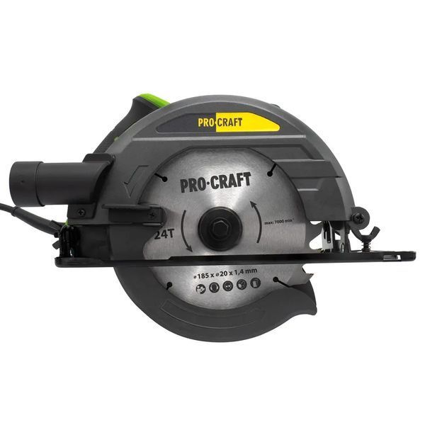 Дискова пилка Procraft KR185/1400 290313 фото