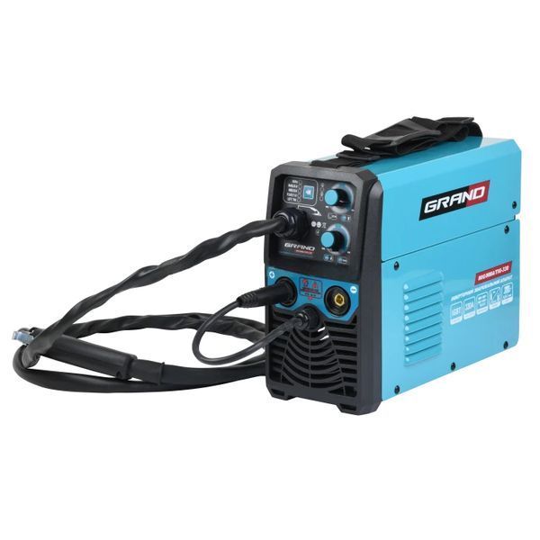 Инверторный сварочный полуавтомат Grand MIG/MMA/TIG-330 (проволока с газом/без газа, электроды) 4947350 фото